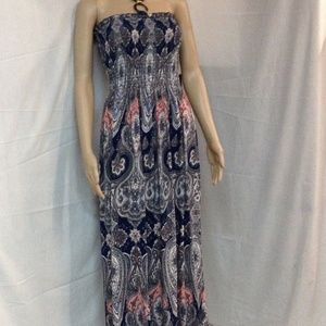 Women's Maxi Polyester/Spandex Sundress